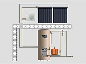  Split Solar Water Heating System HFT-200L/HFT-300L 